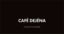 Desktop Screenshot of cafedejena.com